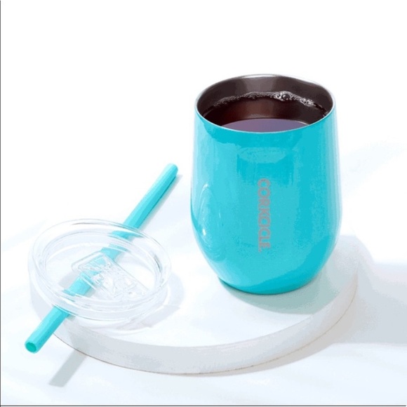 Corkcicle Tumbler with Silicone Straw - Picture 3 of 12